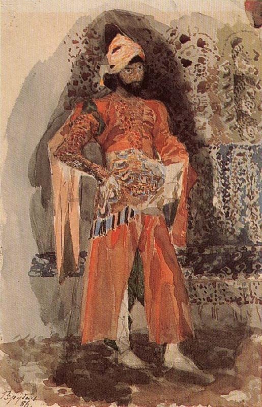 Mikhail Vrubel A Perslan Prince Germany oil painting art